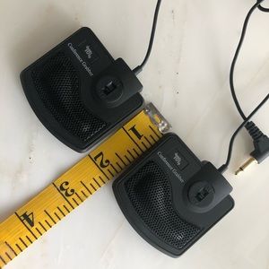 Set of TWO Martel Conference Grabber microphones